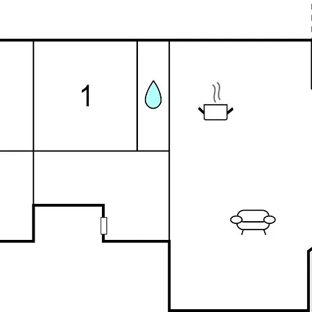 Σπίτι διακοπών Awesome In W/ Wifi And 3 Bedrooms